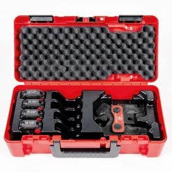 Rothenberger Accessoires Mâchoire De Sertissage Compact Rothenberger 1000003624 Anneaux De Pression Compact Set B MaxiPro 1/4 - 3/8 - 1/2 - 5/8" En RoCase