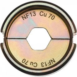 Milwaukee Accessoires Pince De Serrage Milwaukee M18 4932459457 NF13 CU 70 Mâchoire De Sertissage 70mm2 Pour Pince à Sertir Les Câbles M18 HCCT 109/42