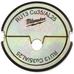 Milwaukee Accessoires Pince De Serrage Milwaukee M18 4932459484 RU13 Mâchoire De Sertissage Cu35/AL25 35/25mm2 Pour M18 HCCT 109/42 Pince à Sertir Les Câbles