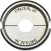 Milwaukee Accessoires Pince De Serrage Milwaukee M18 4932459507 DIN13 AL 35 Mâchoire De Sertissage 35mm2 Pour Pince à Sertir Les Câbles M18 HCCT 109/42