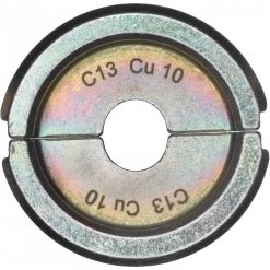 Milwaukee Accessoires Pince De Serrage Milwaukee M18 4932459530 C13 CU 10 Mâchoire De Sertissage 10mm2 Pour Pince à Sertir Les Câbles M18 HCCT 109/42